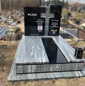 Пам'ятник з граніту європейський елітний
