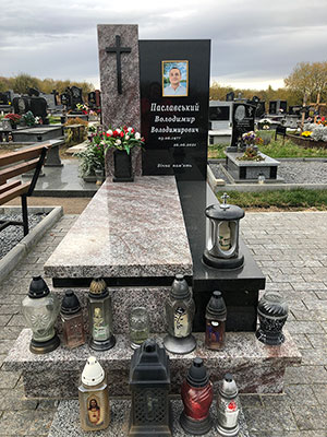 Елітний європейський пам'ятник з граніту